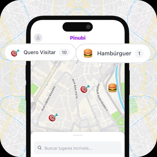 Filtre e visualize no mapa facilmente