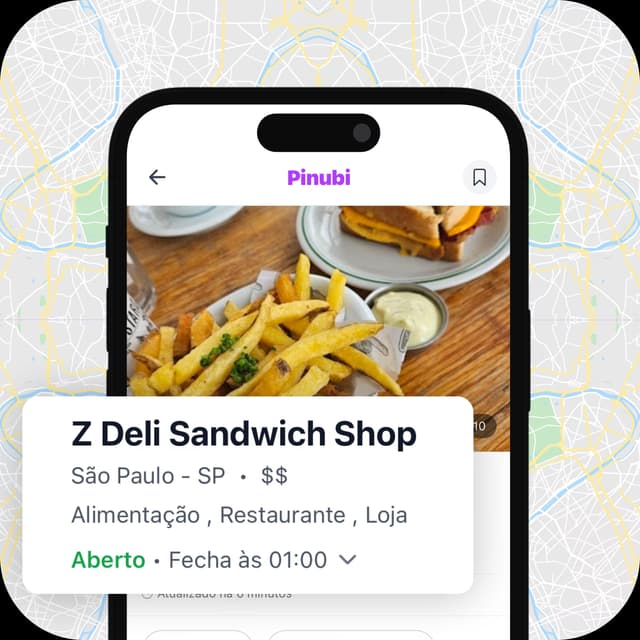 Visualize detalhes do lugar