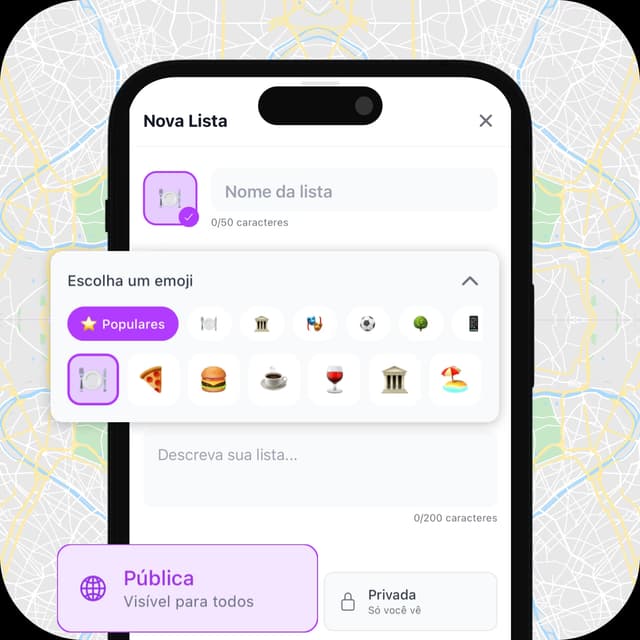 Crie sua própria lista
